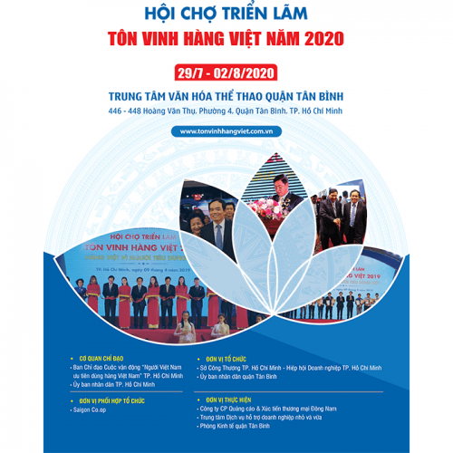 hội chợ tôn vinh hàng việt 2020