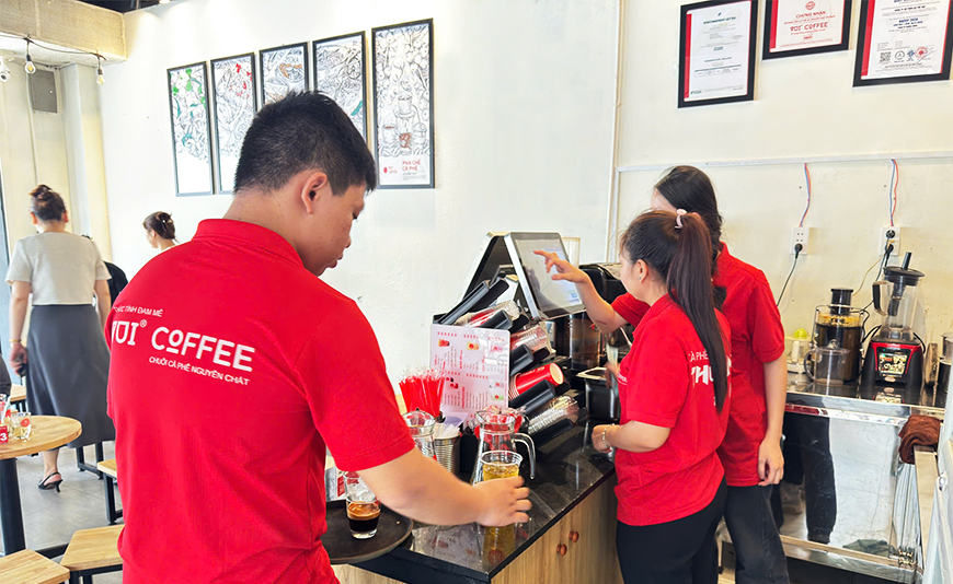 Học việc tại VUI COFFEE